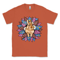 Copper easter leopard bunny sunflower Classic Tee - Artiststas