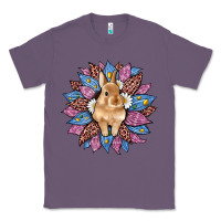 Lavender easter leopard bunny sunflower Classic Tee - Artiststas