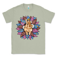 Matcha easter leopard bunny sunflower Classic Tee - Artiststas