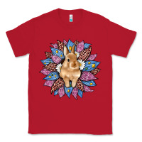 Red easter leopard bunny sunflower Classic Tee - Artiststas