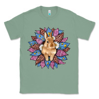 Sage easter leopard bunny sunflower Classic Tee - Artiststas