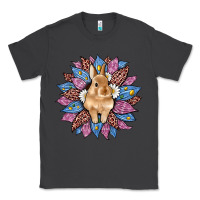 Smoke easter leopard bunny sunflower Classic Tee - Artiststas