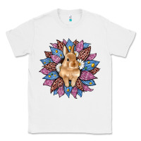 White easter leopard bunny sunflower Classic Tee - Artiststas