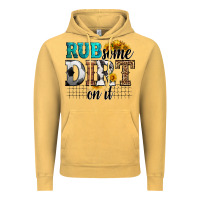 Vintage Mustard rub some dirt on it soccer Vintage Hoodie - HRA Design Shop