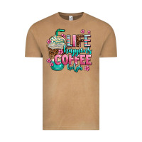 Vintage Camel life happens coffee  helps Vintage Tee - AdoDesignShop