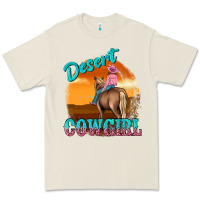 Bone desert cowgirl Premium Tee - texasbilliewilder