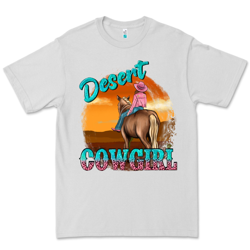Desert Cowgirl Premium Tee by texasbilliewilder | Teevron