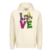 Sandshell mardi gras love Premium Hoodie - RanaPortraitStore
