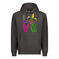 Smoke mardi gras love Premium Hoodie - RanaPortraitStore