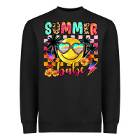 Black summer babe Heavyweight Sweatshirt - JahusDesignShop