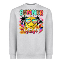 Heather Grey summer babe Heavyweight Sweatshirt - JahusDesignShop
