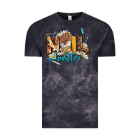Cloud Black nail hustler Vintage Tee - AdoDesignShop