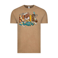 Vintage Coffee nail hustler Vintage Tee - AdoDesignShop