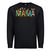 Black Easter Mama Premium Sweatshirt - BundleAndBundleShop