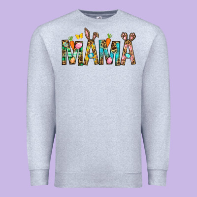 Easter Mama Premium Sweatshirt Designed By Bundleandbundleshop