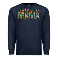 Navy Easter Mama Premium Sweatshirt - BundleAndBundleShop