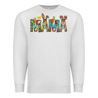 Oatmeal Heather Easter Mama Premium Sweatshirt - BundleAndBundleShop