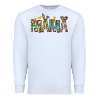 White Easter Mama Premium Sweatshirt - BundleAndBundleShop