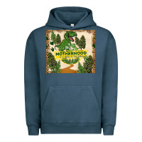 Pigment Midnight Navy motherhood is a walk in the park Urban Hoodie - TumblerDesignByShophia