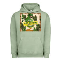 Pigment Oil Green motherhood is a walk in the park Urban Hoodie - TumblerDesignByShophia