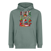 Sage santas favorite elf Heavyweight Hoodie - MaliasSmallBusiness