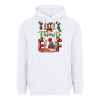 White santas favorite elf Heavyweight Hoodie - MaliasSmallBusiness