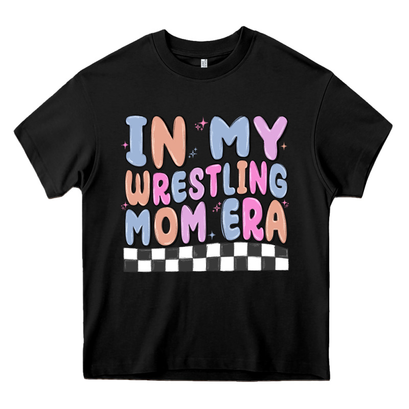 In My Wrestling Mom Era Heavy Core Tee by MaliasSmallBusiness | Teevron