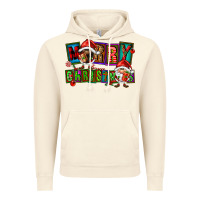 Vintage Artic merry christmas gnomies Vintage Hoodie - FaDigitalArtStudio
