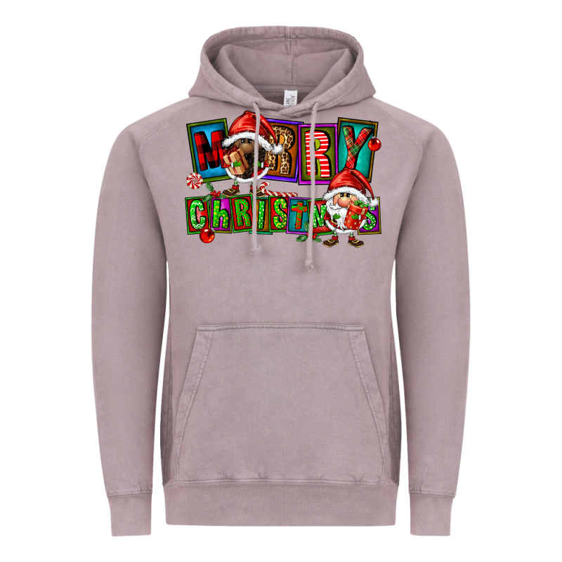 Merry Christmas Gnomies Vintage Hoodie by FaDigitalArtStudio | Teevron