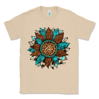 Mushroom gemstone cowhide leopard turquoise sunflower Classic Tee - Artiststas