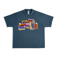Midnight Navy book tropes Urban Heavy Tee - Artiststas
