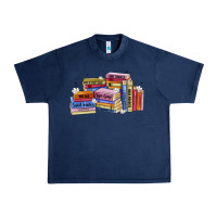 Navy book tropes Urban Heavy Tee - Artiststas