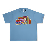 Pebble Blue book tropes Urban Heavy Tee - Artiststas
