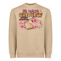 Mushroom his mercies are new every morning lamentations 3 2 Heavyweight Sweatshirt - JahusDesignShop