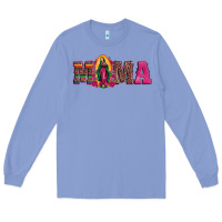 Colony Blue mama our lady of guadalupe Long Sleeve Tee - Artiststas