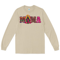 Mushroom mama our lady of guadalupe Long Sleeve Tee - Artiststas