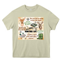 Mossy hunting life Heavy Core Tee - MaliasSmallBusiness