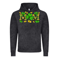 Vintage Black St. patricks day mom Vintage Hoodie - Neo Western