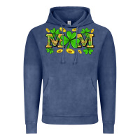 Vintage Denim St. patricks day mom Vintage Hoodie - Neo Western