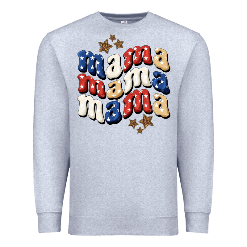 American Mama Premium Sweatshirt by BundleAndBundleShop | Teevron