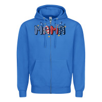 True Royal 4th july mama Zipper Hoodie - MaliasSmallBusiness