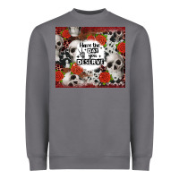 Storm have the day you deserve skull and rose Heavyweight Sweatshirt - JahusDesignShop