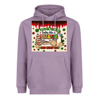 Lavender torn between lookin like a snack and eatin one Heavyweight Hoodie - MaliasSmallBusiness