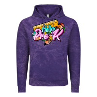 Cloud Purple hello pre k Vintage Hoodie - JahusDesignShop