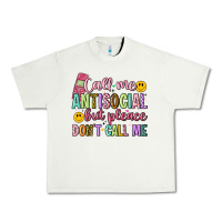 Pistachio call me antisocial but please don't call me Urban Heavy Tee - Artiststas