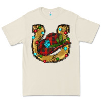 Bone Christmas Horseshoe Premium Tee - RanaPortraitStore
