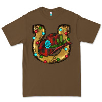 Cacao Christmas Horseshoe Premium Tee - RanaPortraitStore