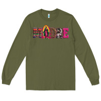 Army Green madre our lady of guadalupe Long Sleeve Tee - Artiststas