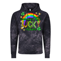 Cloud Black St. Patrick's Day Mommy's little lucky charm Vintage Hoodie - Neo Western