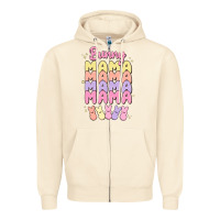 Sandshell bunny mama Zipper Hoodie - MaliasSmallBusiness